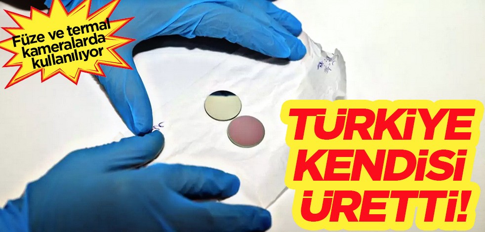 Türkiye üretti! İHA'lar veya savaş uçağı yoksa çok kritik bir nokta... Füze ve termal kameralarda kullanılıyor