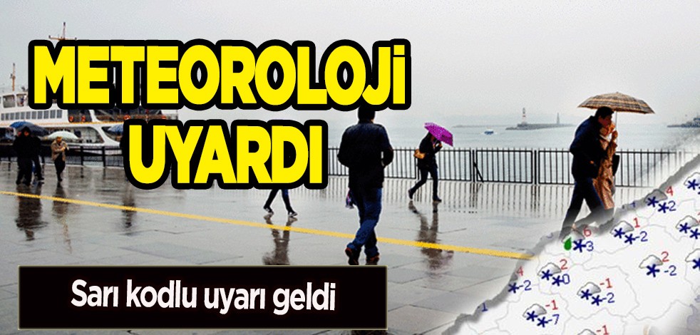 Türkiye uyarısı: Türkiye'nin 26 ili için kritik sarı kodlu önemli bir uyarı! Planınızı yapın