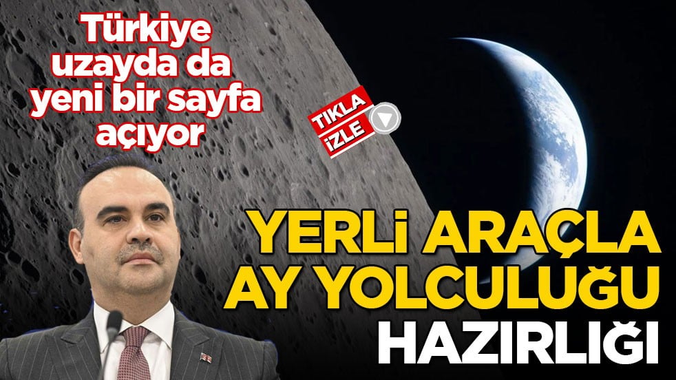 Türkiye, uzayda da yeni bir sayfa açıyor! Yerli araçla Ay yolculuğu hazırlığı