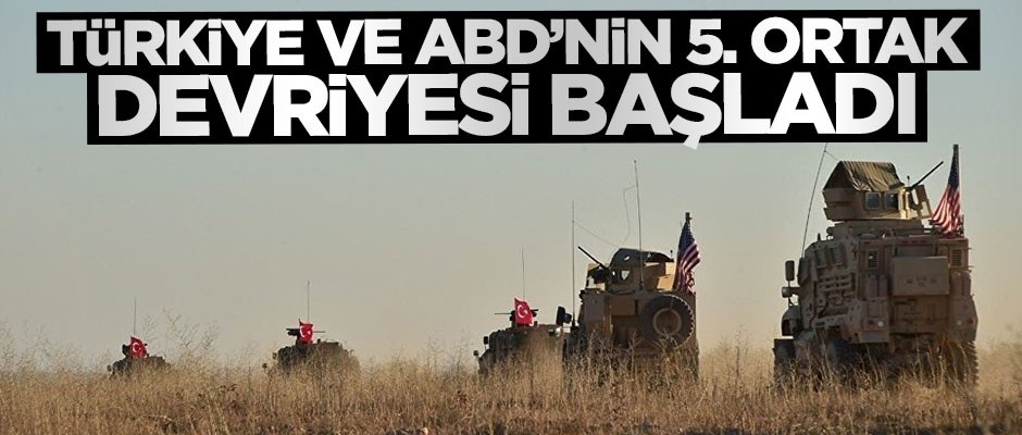 Türkiye ve ABD'nin 5. ortak hava devriyesi başladı