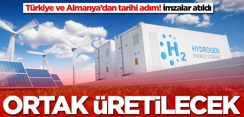 Türkiye ve Almanya’dan tarihi adım! İmzalar atıldı... Ortak üretilecek