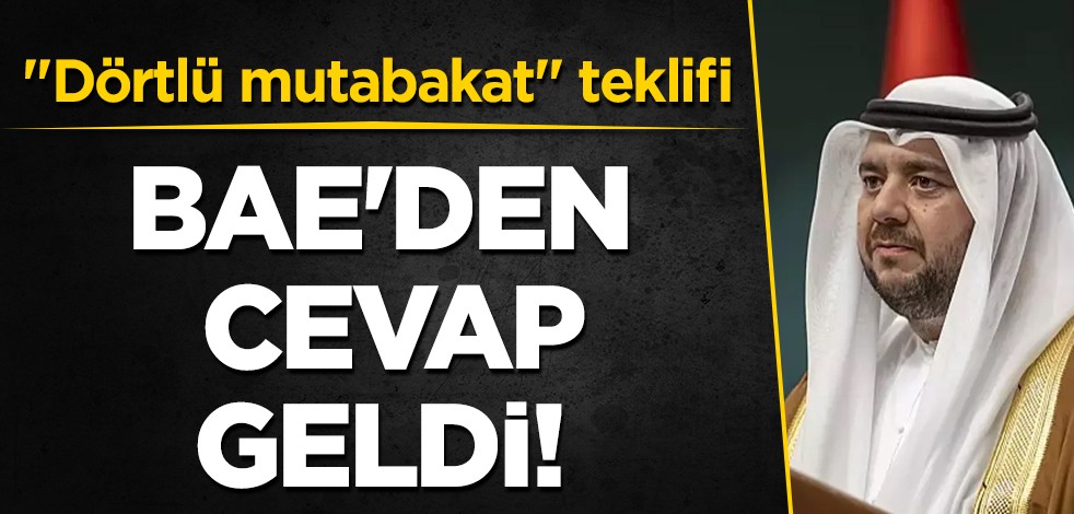 Türkiye ve BAE Kalkınma Yolu'na dair dörtlü iş birliği teklifi! Bakan müjdeyi duyurdu! O cevap, açıklaması