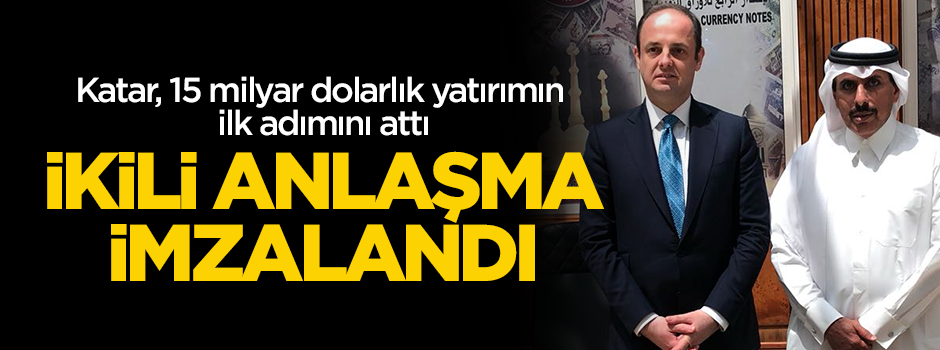 Türkiye ve Katar Merkez Bankaları arasında ikili anlaşma imzalandı