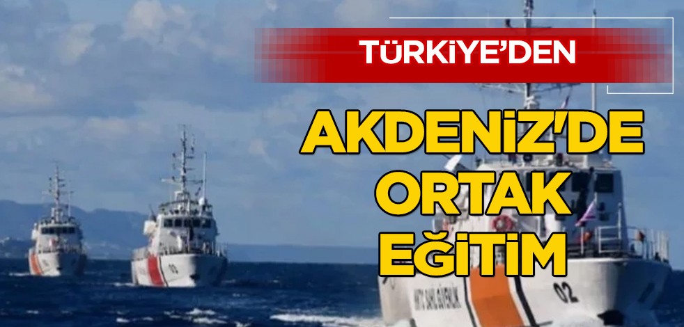 Türkiye ve KKTC tarafından karar verildi: Akdeniz'de ortak eğitim! Dünyaya örnek olmaya devam ediyoruz!