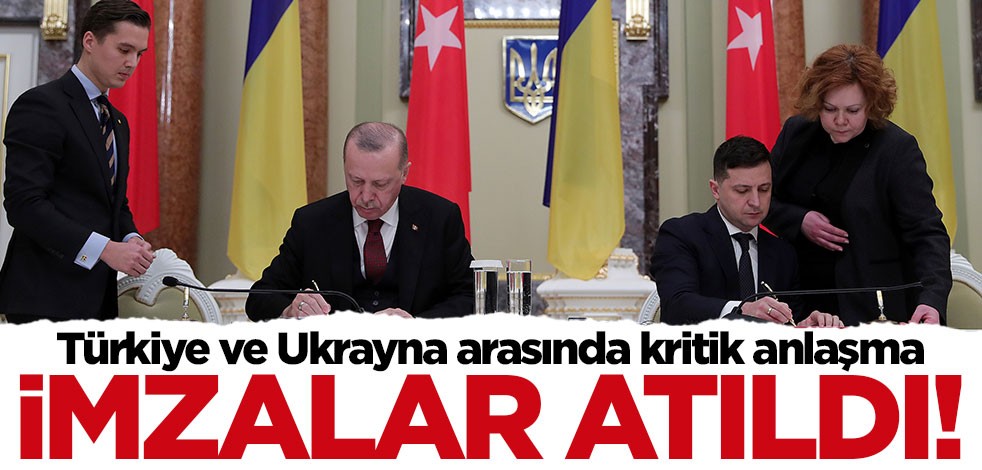 Türkiye ve Ukrayna arasında kritik anlaşma!