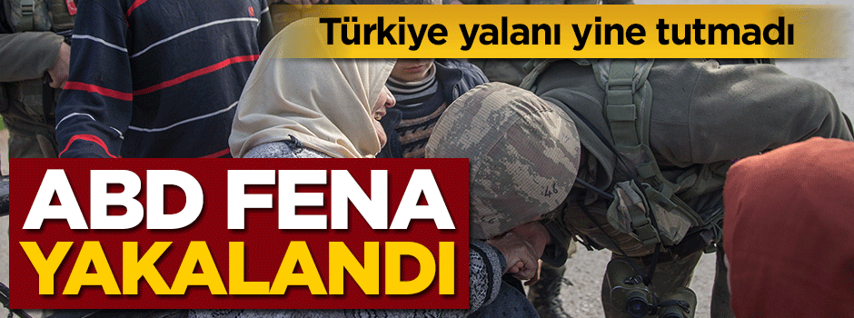Türkiye yalanı yine tutmadı... ABD fena yakalandı