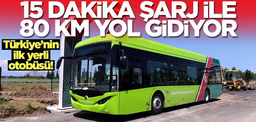 Türkiye yaptı! 15 dakika şarjla 80 km yol gidiyor