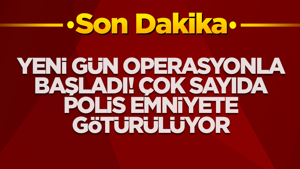 Casperlar suç örgütüne bilgi sızdıran polisler hakkında flaş karar