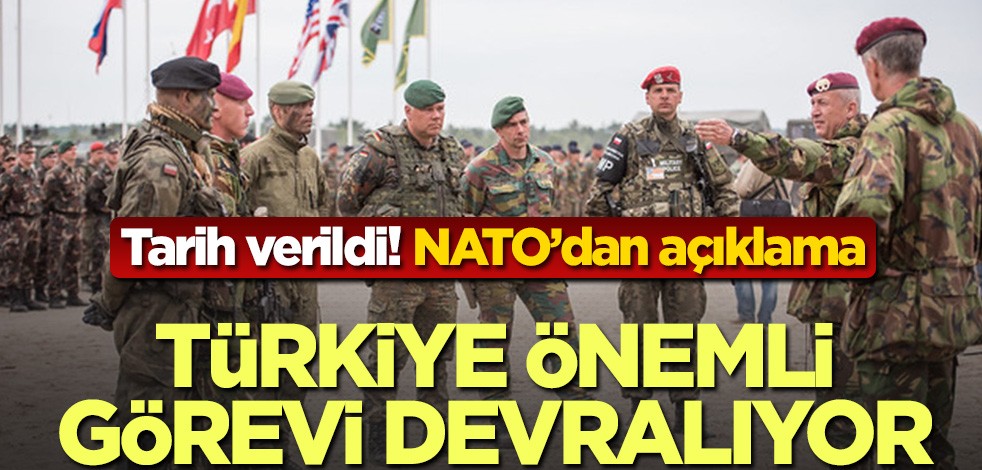 Türkiye yeni yılda NATO'da önemli görev üstleniyor