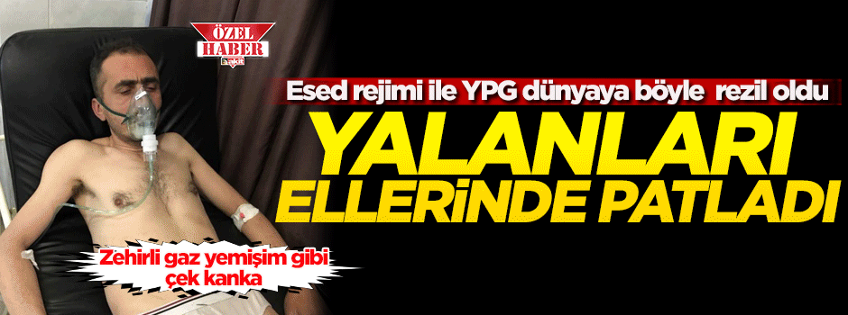 'Türkiye zehirli gaz kullandı' yalanı ellerinde patladı