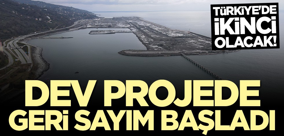 Türkiye'de 2. olacak... Dev projenin yüzde 80'i tamamlandı