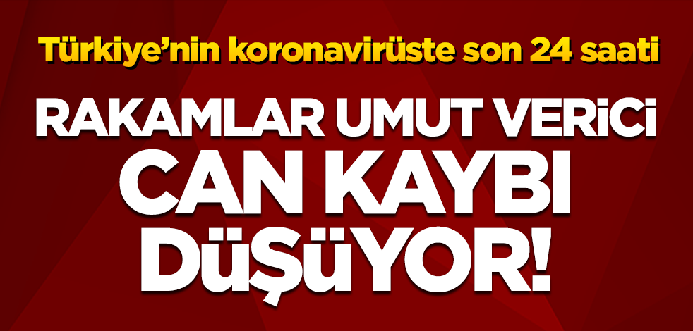 Türkiye'de 4 Ocak koronavirüs tablosu! İşte can kaybı ve vaka sayısı...