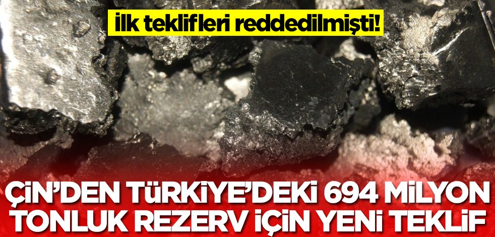 Türkiye'de 694 milyon tonluk rezerv! Topraktan fışkırıyor, Çin'den flaş teklif geldi