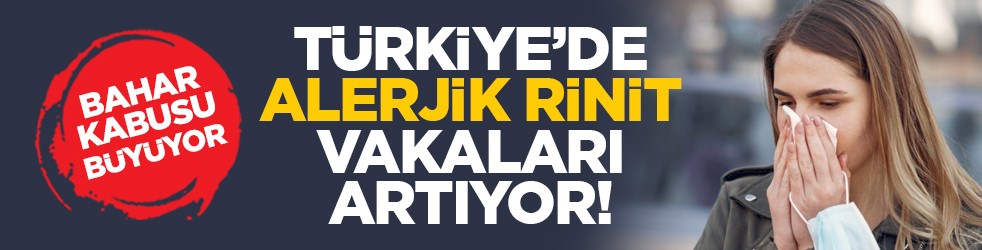 Türkiye’de Alerjik Rinit vakaları artıyor!