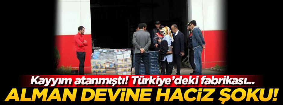 Türkiye'de bulunan Alman devine haciz şoku!