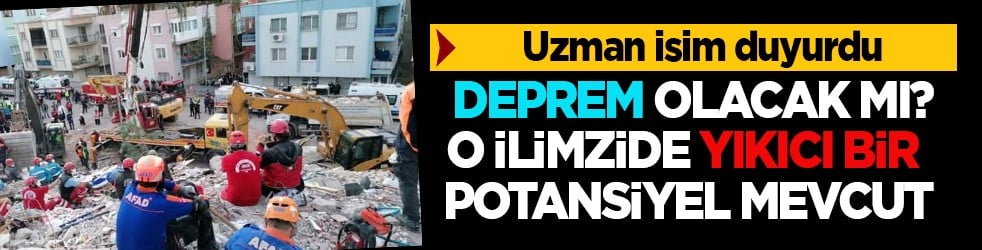 Dikkat: Deprem uzmanı mesajı verdi: 7 ve üzeri büyüklükte deprem olur mu?