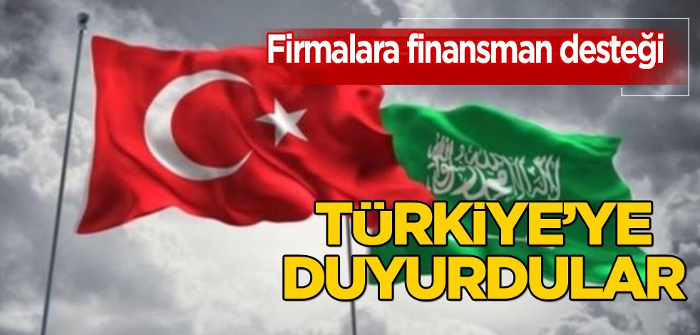 Türkiye'de dev firma, Suudi Arabistan'dan ham madde ithal eden şirketlere destek oldu! Yeniden yapılanma için bu fırsat kaçmaz! 3 sene...