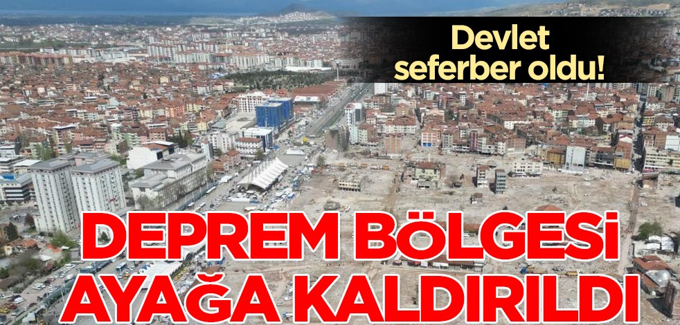 Türkiye'de devlet seferber oldu! O günden beri deprem bölgesine tedbir, destek: ayağa kaldırıldı, kontrol altında
