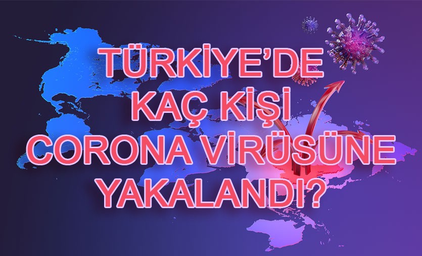 Türkiye'de kaç kişi corona virüse yakalandı?