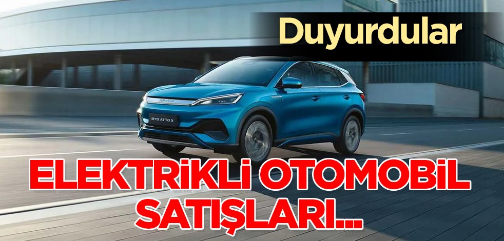 Türkiye'de milyonlarca TL'den rekor satış patlaması başladı: 9 Ayda 39 bin elektrikli otomobil satıldı! Bu kadarı beklenmiyordu