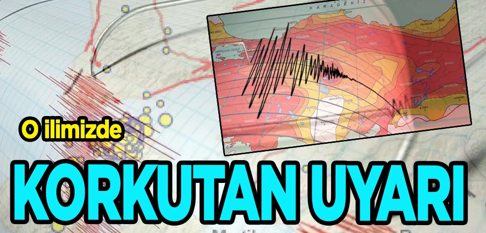 Türkiye'de o ilimizde korkutan uyarı! Beklenen büyük bir deprem olursa: Aktif bir fay hattı, hareket yok ama...