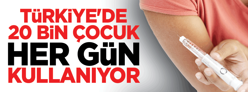 Türkiye'de yaklaşık 20 bin çocuk her gün insülin kullanıyor