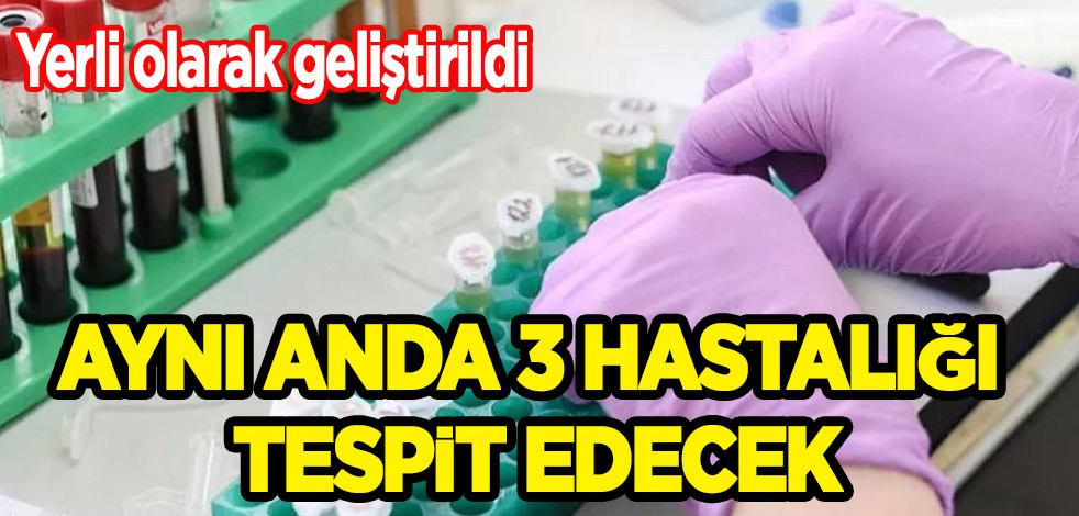 Türkiye'de yerli olarak geliştirildi: Aynı anda 3 önemli hastalığı tek örnekle tespit edecek! Kovid-19, influenza...