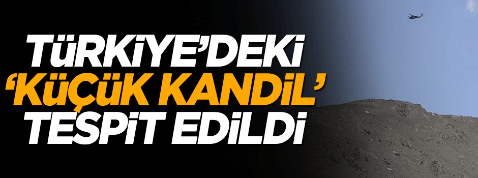 Türkiye'deki 'Küçük Kandil' tespit edildi