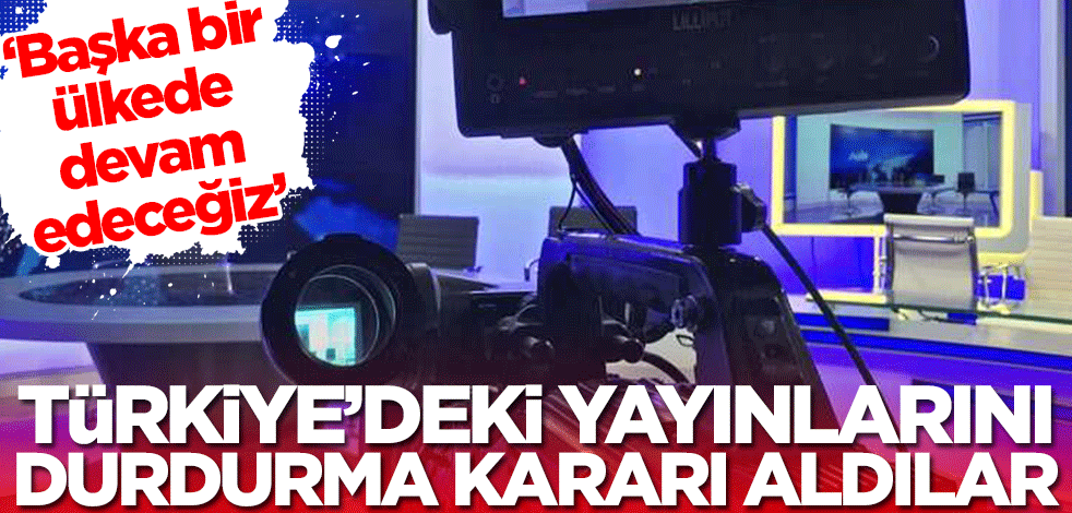 Türkiye'deki yayınlarını durdurma kararı aldılar! Müslüman Kardeşler duyurdu
