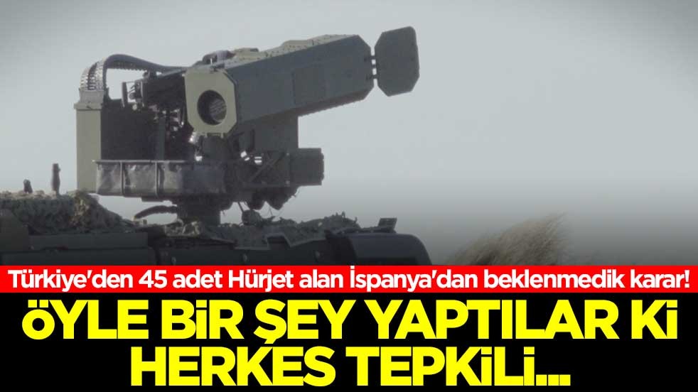 Türkiye'den 45 adet Hürjet alan İspanya'dan beklenmedik karar! Öyle bir şey yaptılar ki herkes tepkili