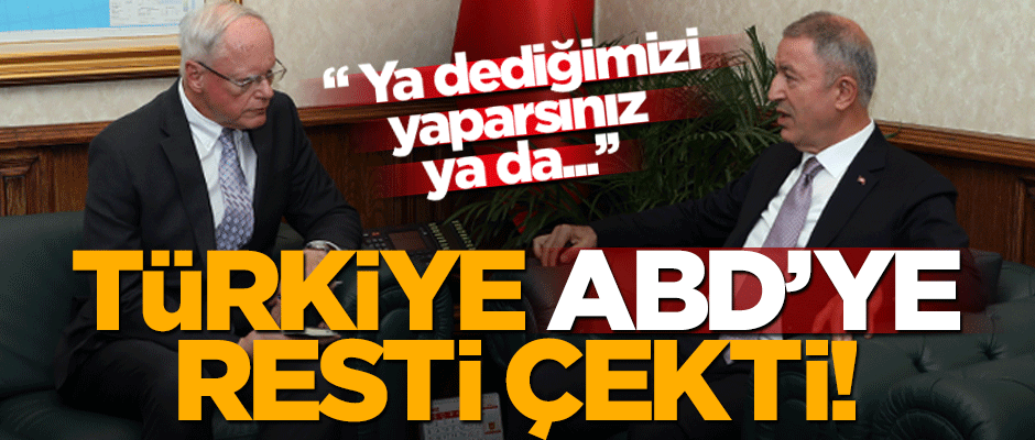 Türkiye'den ABD'ye rest: 'Ya güvenli bölge ya operasyon!"