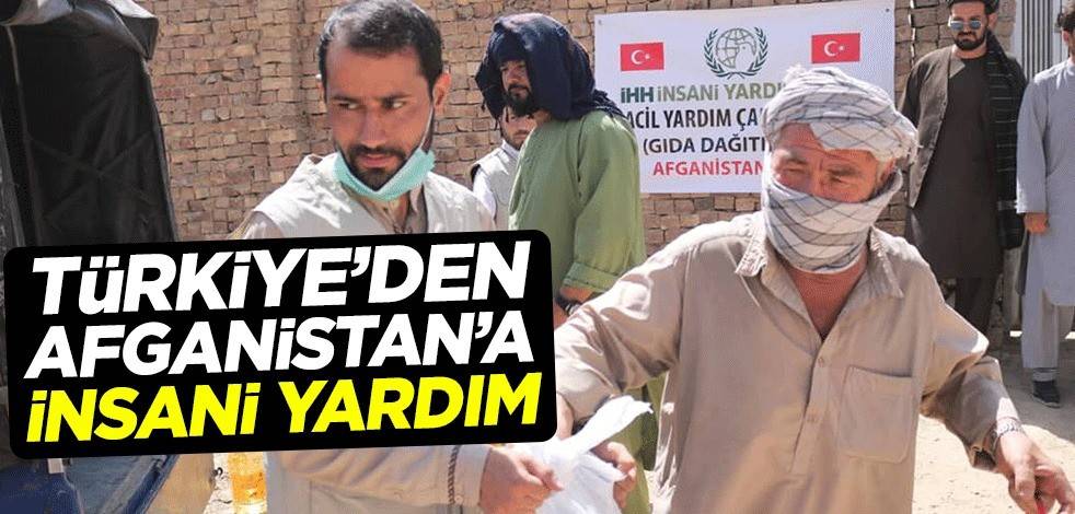 Türkiye’den Afganistan’a insani yardım