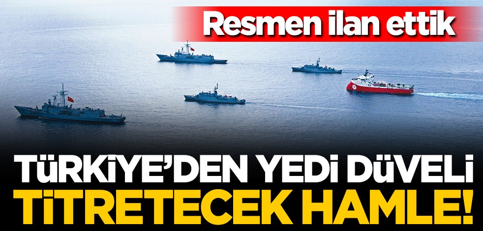 Türkiye'den Akdeniz'de flaş hamle! Yeni Navtex ilan ettik
