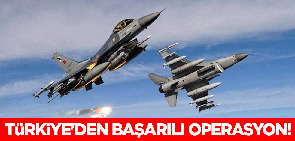 Türkiye'den başarılı operasyon!