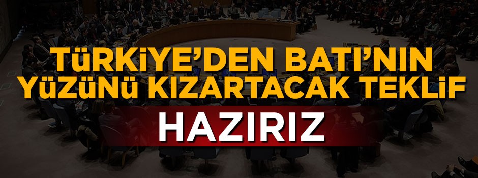 Türkiye'den Batı ülkelerinin yüzünü kızartacak adım
