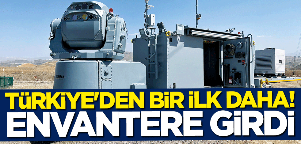 Türkiye'den bir ilk daha! Envantere girdi