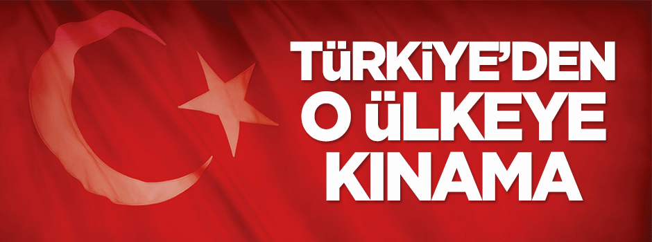 Türkiye'den Brezilya'ya kınama