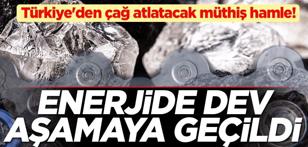 Türkiye'den çağ atlatacak müthiş hamle! Enerjide dev aşamaya geçildi