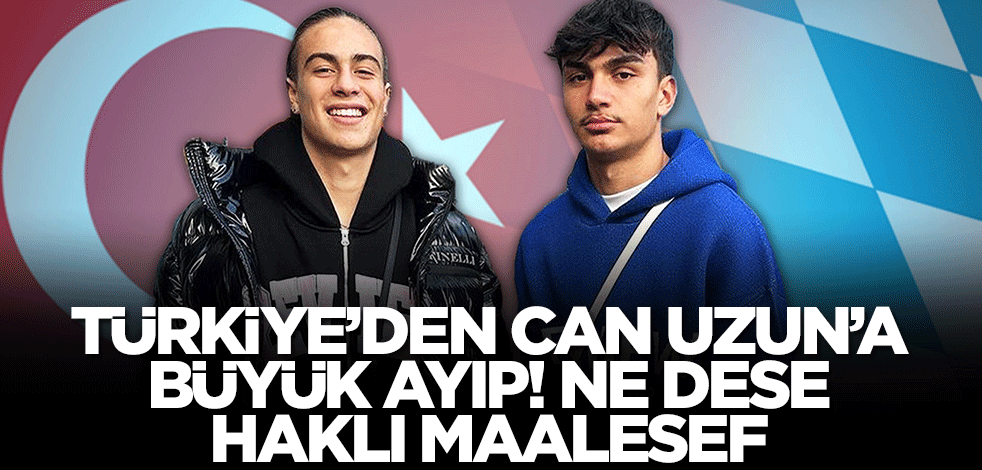 Türkiye'den Can Uzun'a büyük ayıp! Ne dese haklı maalesef