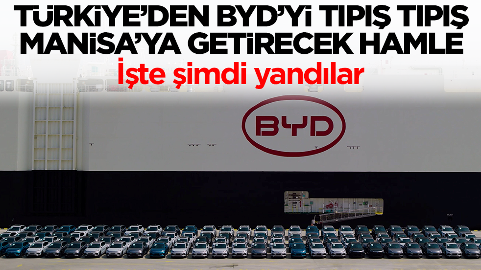 Türkiye'den Çinli BYD'yi tıpış tıpış Manisa'ya getirecek karar: İşte şimdi yandılar