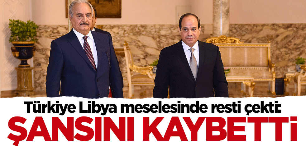 Türkiye'den çok net mesaj: Artık şansını kaybetti