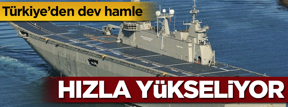 Türkiye'den dev hamle! Hızla yükseliyor