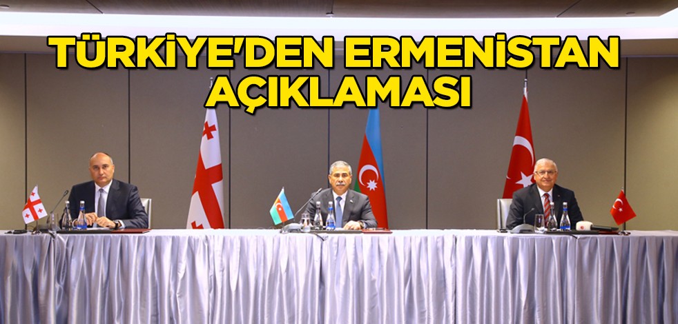Türkiye'den Ermenistan açıklaması geldi! Bakan Güler: Güney Kafkasya'da tarihi fırsat... Sözleri ile paylaştı