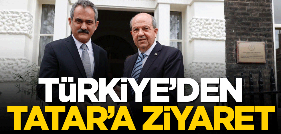 Türkiye'den Ersin Tatar’a ziyaret