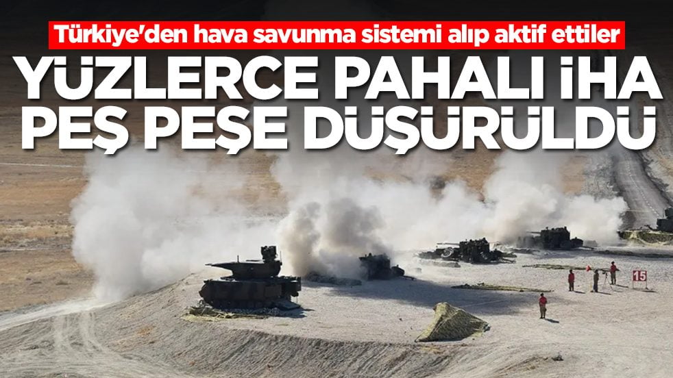 Türkiye'den hava savunma sistemi alıp aktif ettiler: Yüzlerce pahalı İHA peş peşe düşürüldü