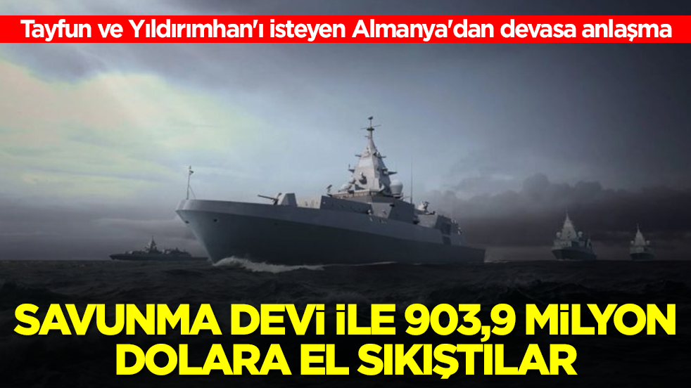 Türkiye'den iki füzeyi isteyen Almanya'dan devasa anlaşma: Savunma devi ile 903,9 milyon dolara el sıkıştılar