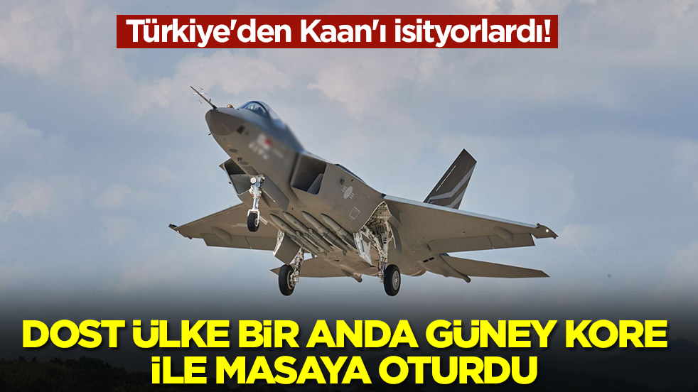 Türkiye'den Kaan'ı isityorlardı! Dost ülke bir anda Güney Kore ile masaya oturdu