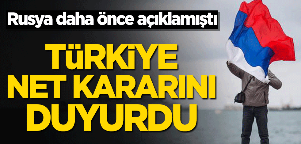 Türkiye'den Kırım açıklaması! Rusya daha önce...