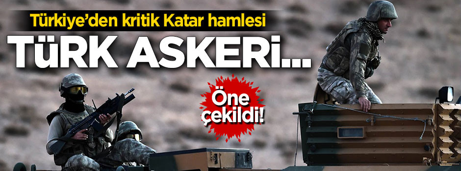 Türkiye'den kritik Katar hamlesi!