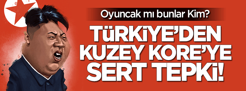 Türkiye'den Kuzey Kore'ye sert tepki!